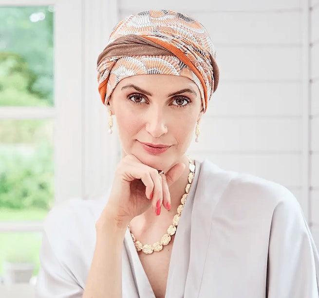 Turban chimio HocShakti Christine Headwear, coloris Canopée