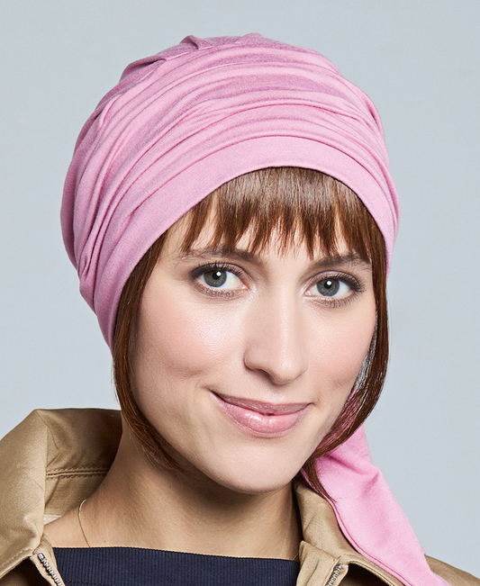 Turban chimio Madrid Gisela Mayer, coloris 665, pour chimiothérapie et alopécie